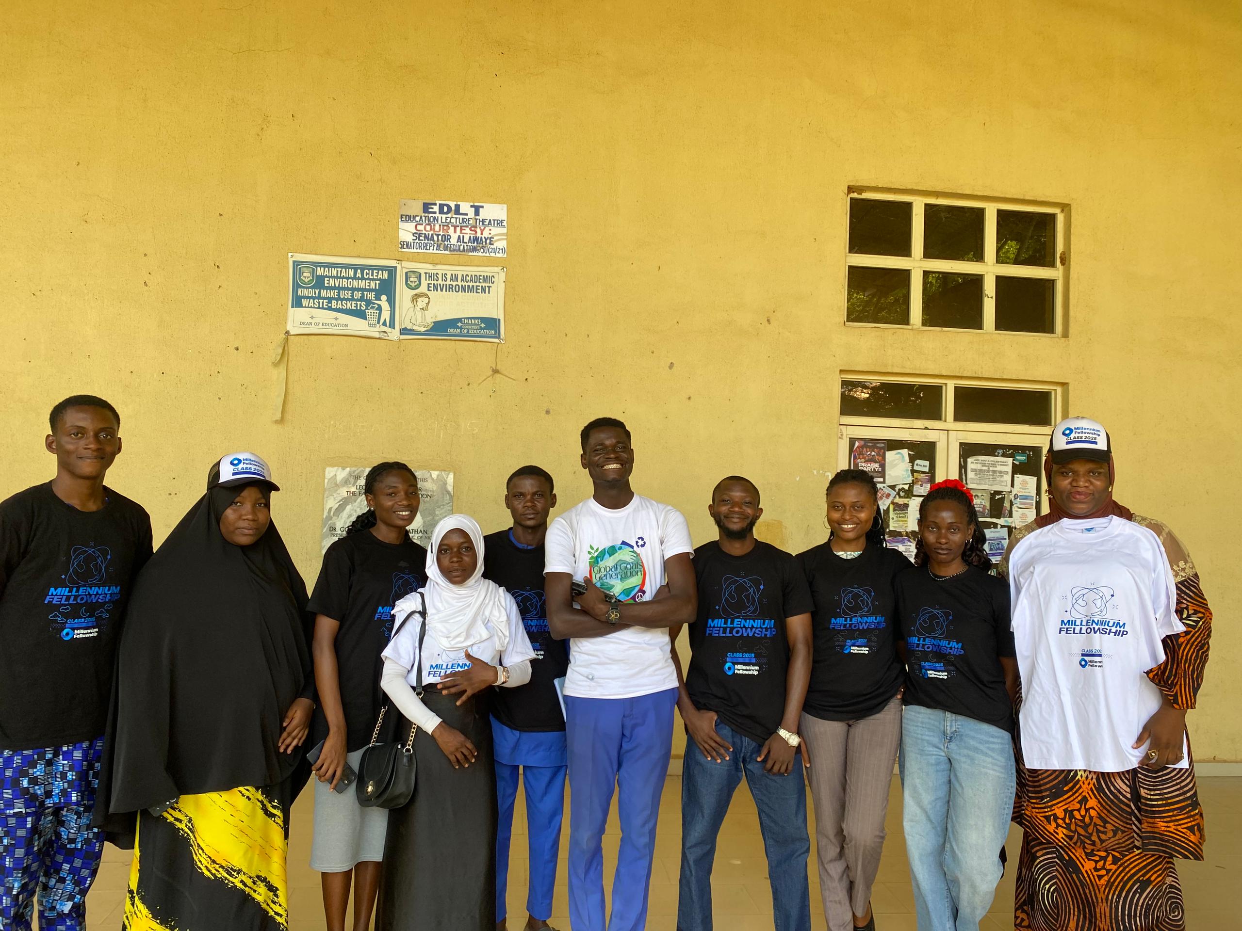 Millennium Fellowship University of Ilorin main campus cohort BClass of 2025